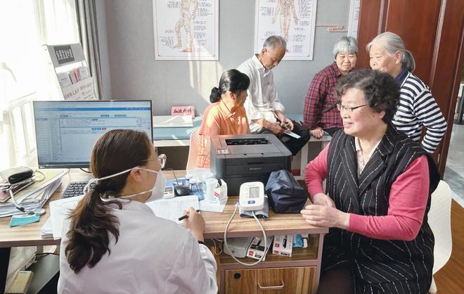 家門(mén)口的健康服務(wù)站